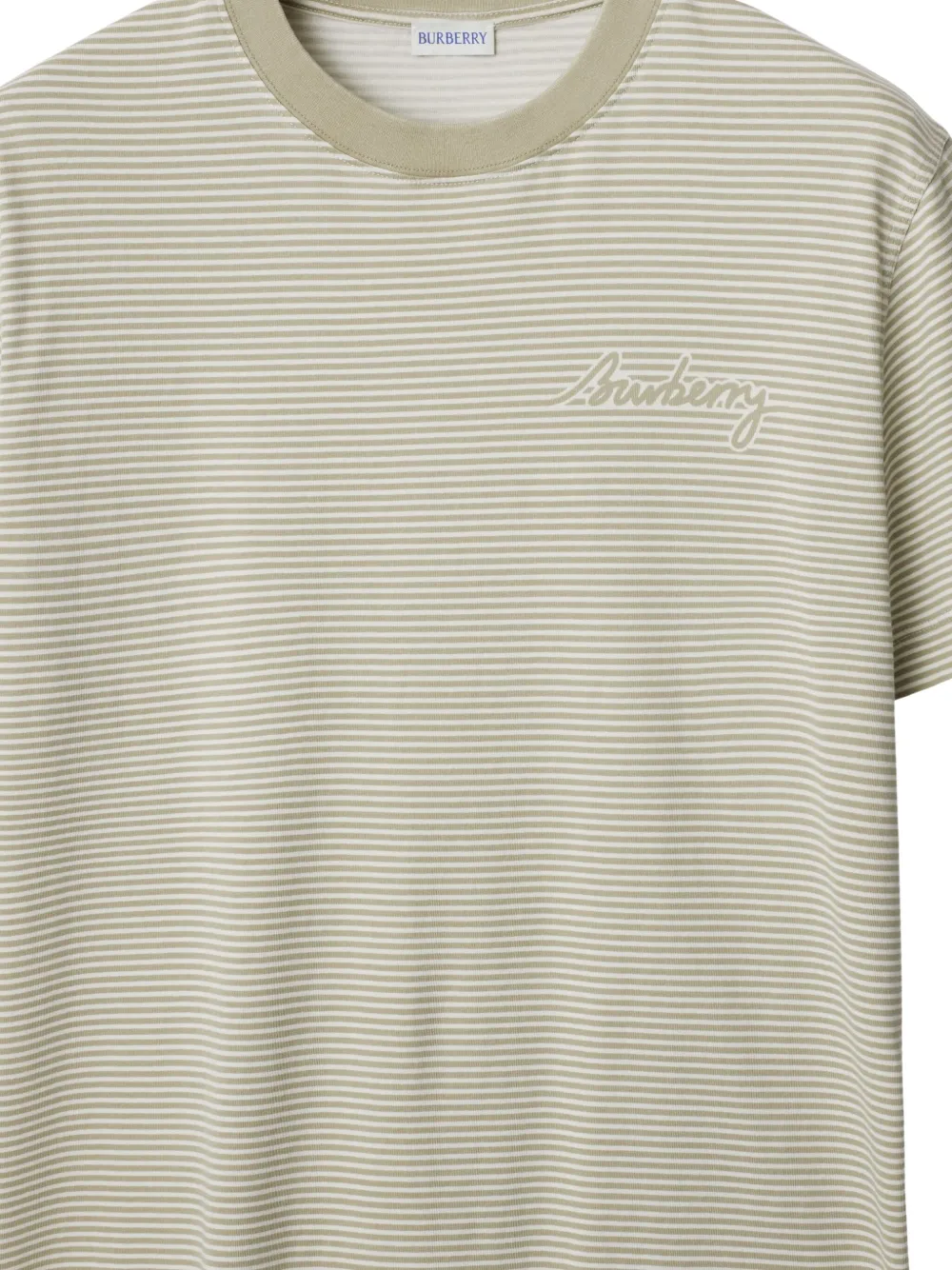 Burberry striped t-shirt - Beige