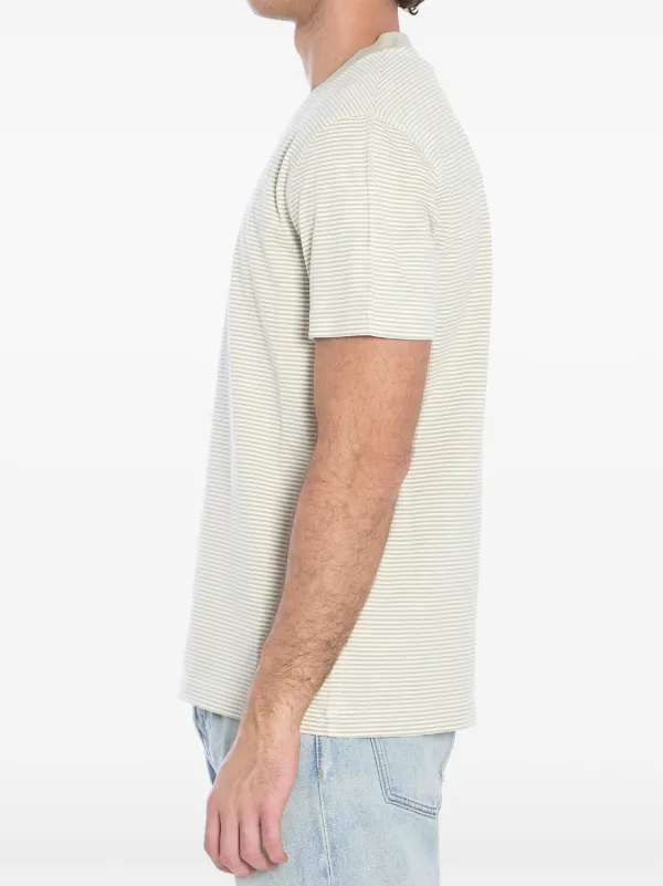 バーバリー　Ｔシャツ　ストライプ Burberry ストライプ Tシャツ | ニュートラル | FARFETCH JP