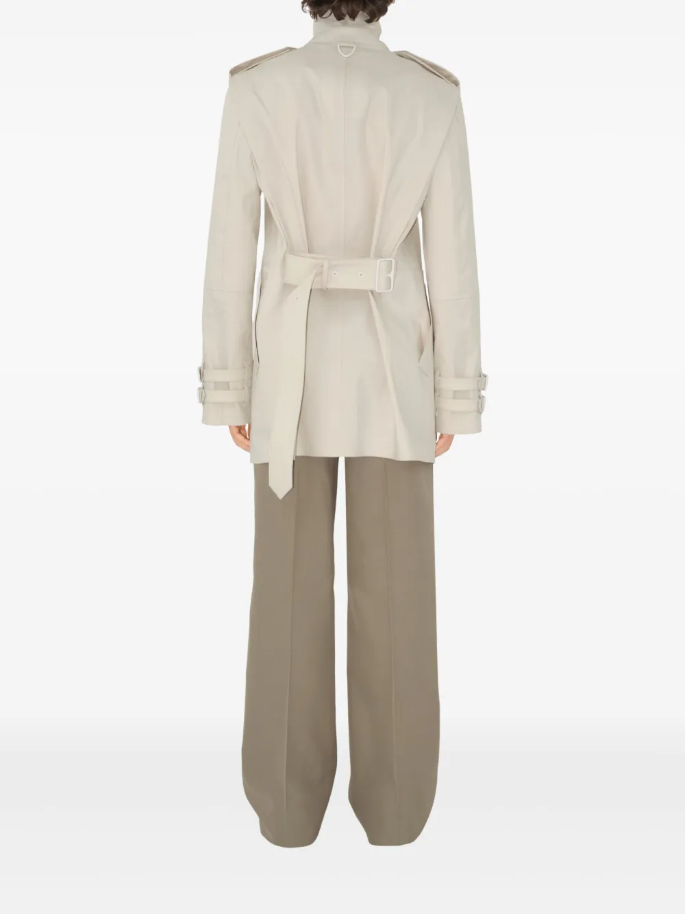 Burberry Katoenen trenchcoat Beige