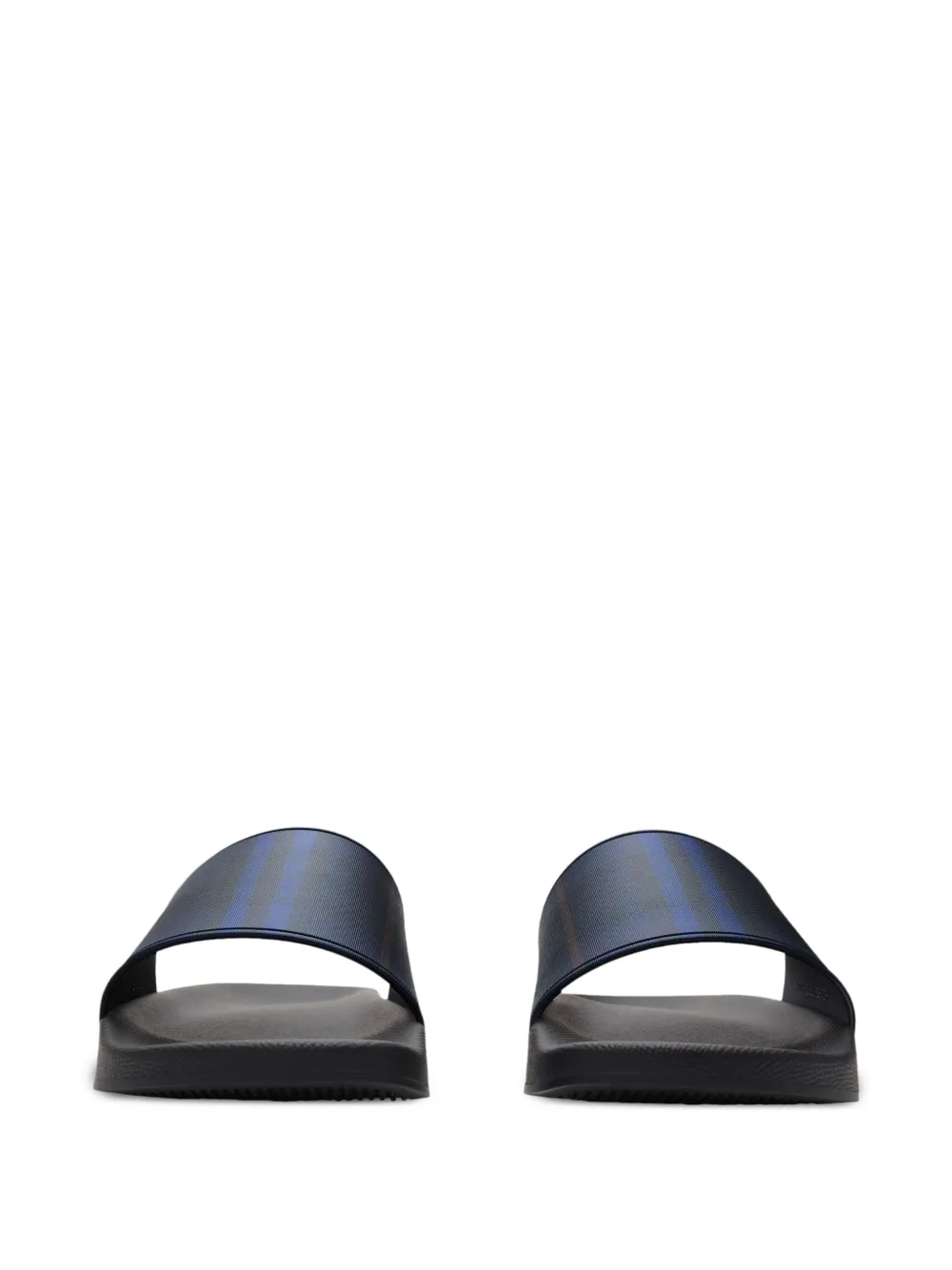 Burberry Geruite slippers - Blauw