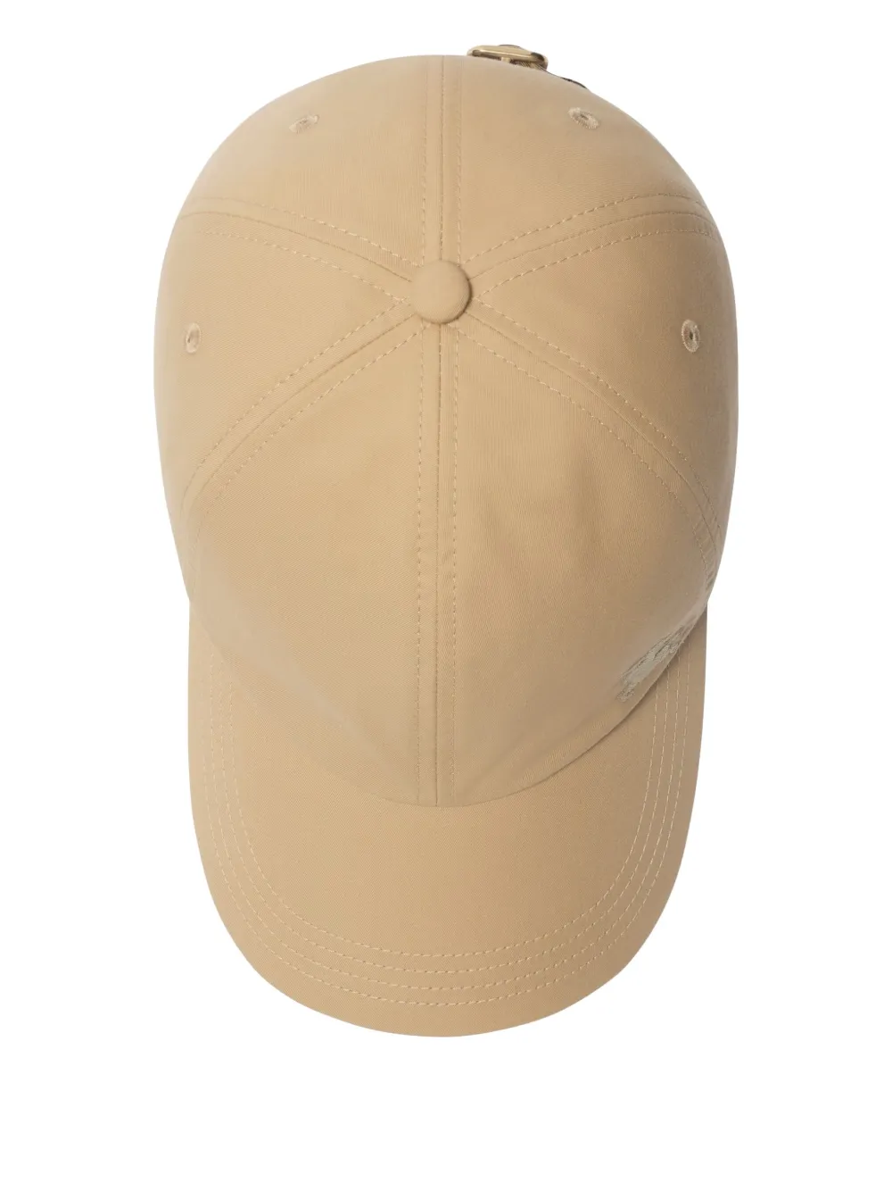 Burberry Gabardine honkbalpet Beige
