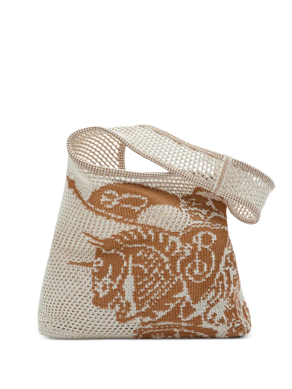 Burberry Grote EKD gahaakte shopper Wit