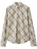 Burberry Check Cotton shirt - Neutrals