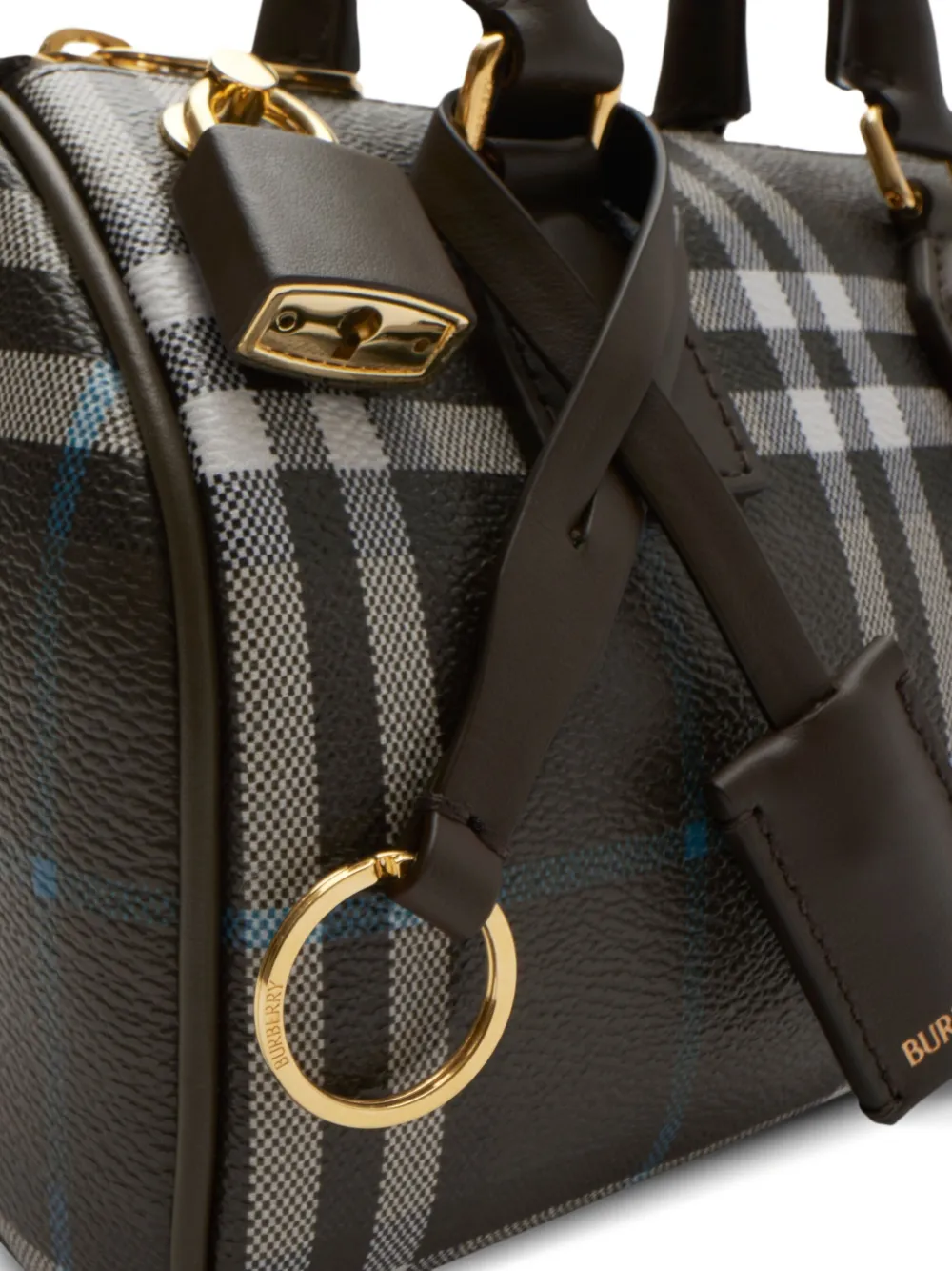 Burberry Check mini-bowlingtas Bruin