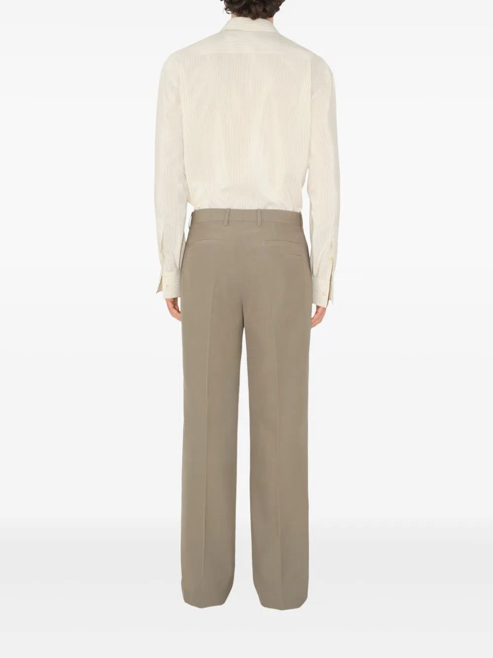 Burberry Zijden pantalon Beige
