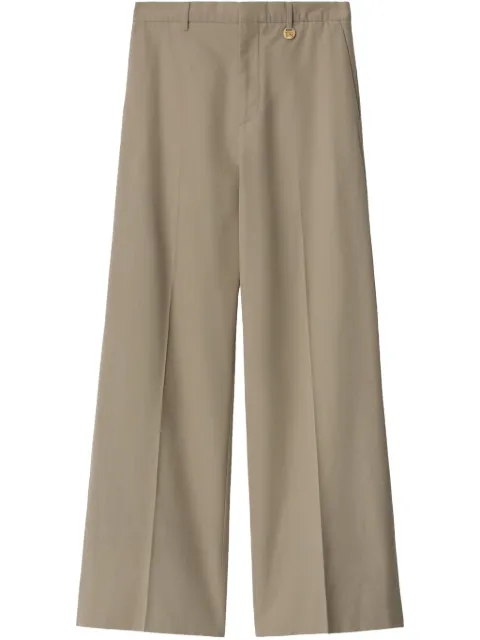 Burberry Calça de alfaiataria em seda