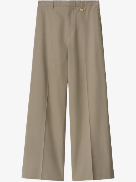 Burberry silk tailored trousers