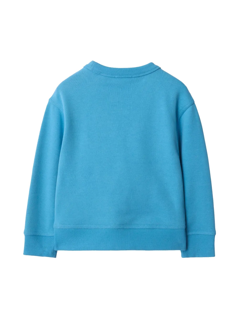 Burberry Kids Sweater met logo Blauw