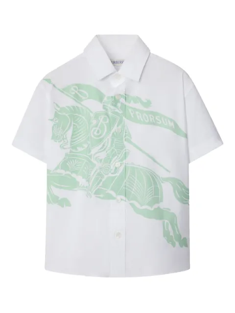 Burberry Kids stretch cotton shirt 