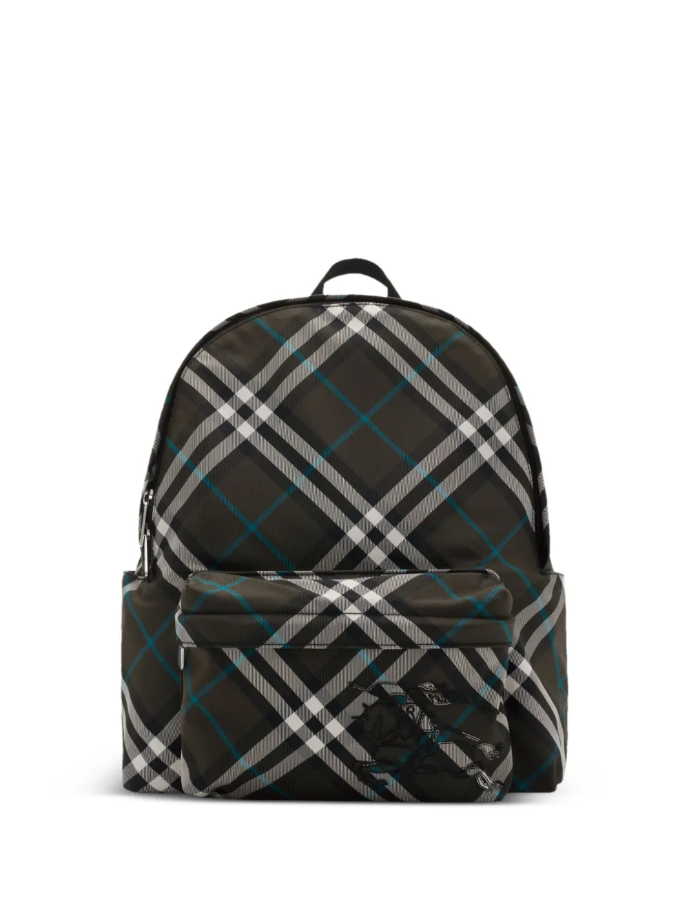 Burberry small Check-print backpack | Brown | Image 1