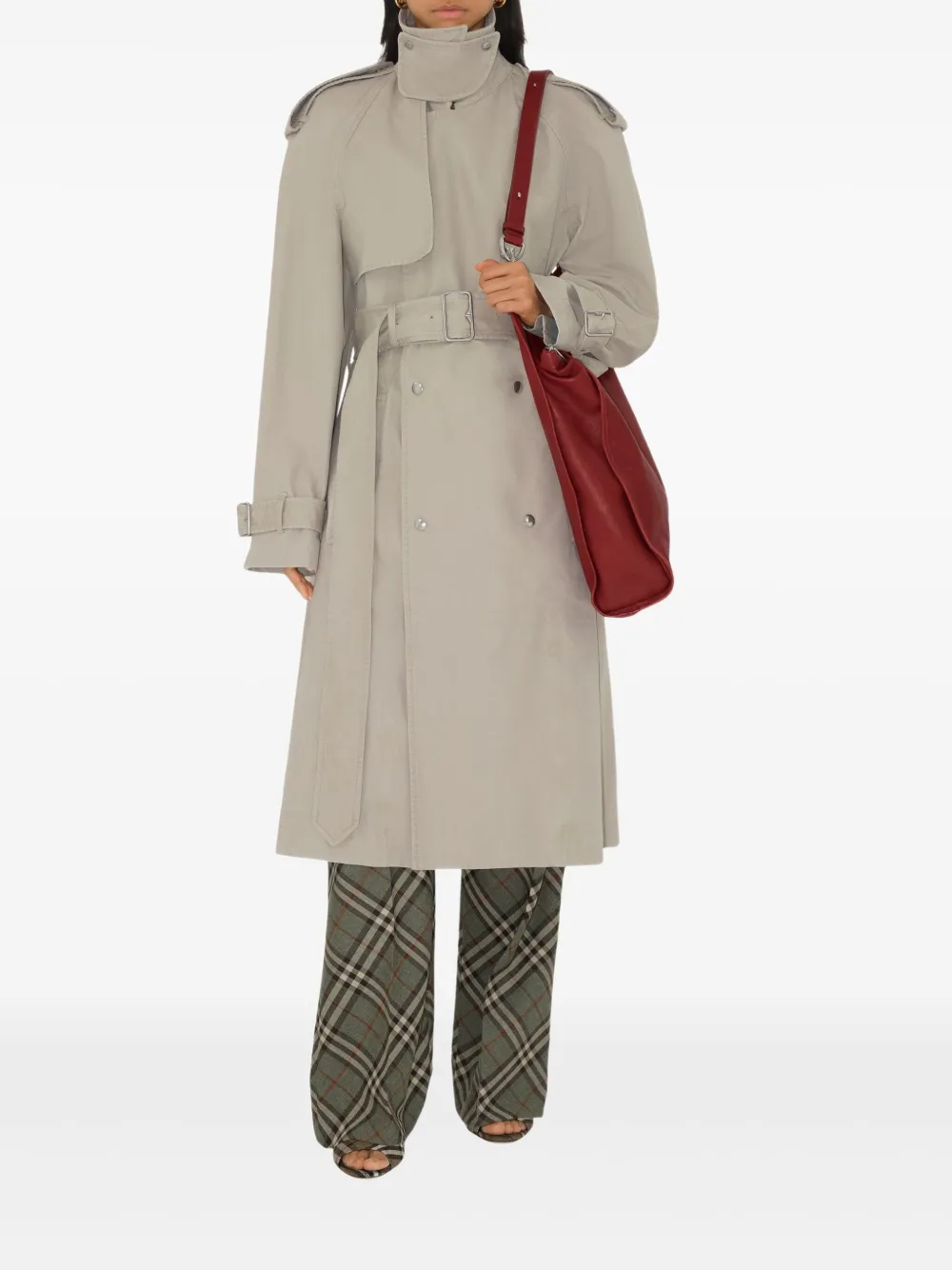 Burberry gabardina larga con botones | Gabardinas e impermeables | Image 2