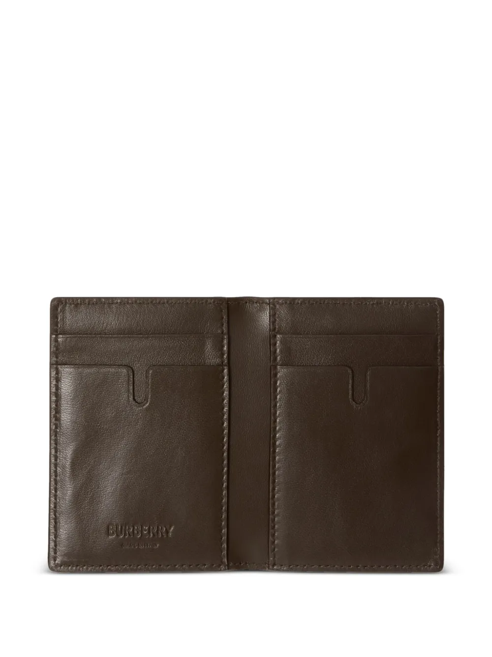Burberry Geruite pasjeshouder Bruin