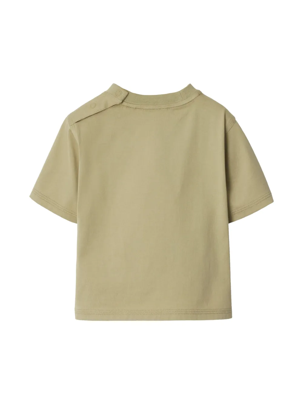 Burberry Kids T-shirt met logoprint - Beige