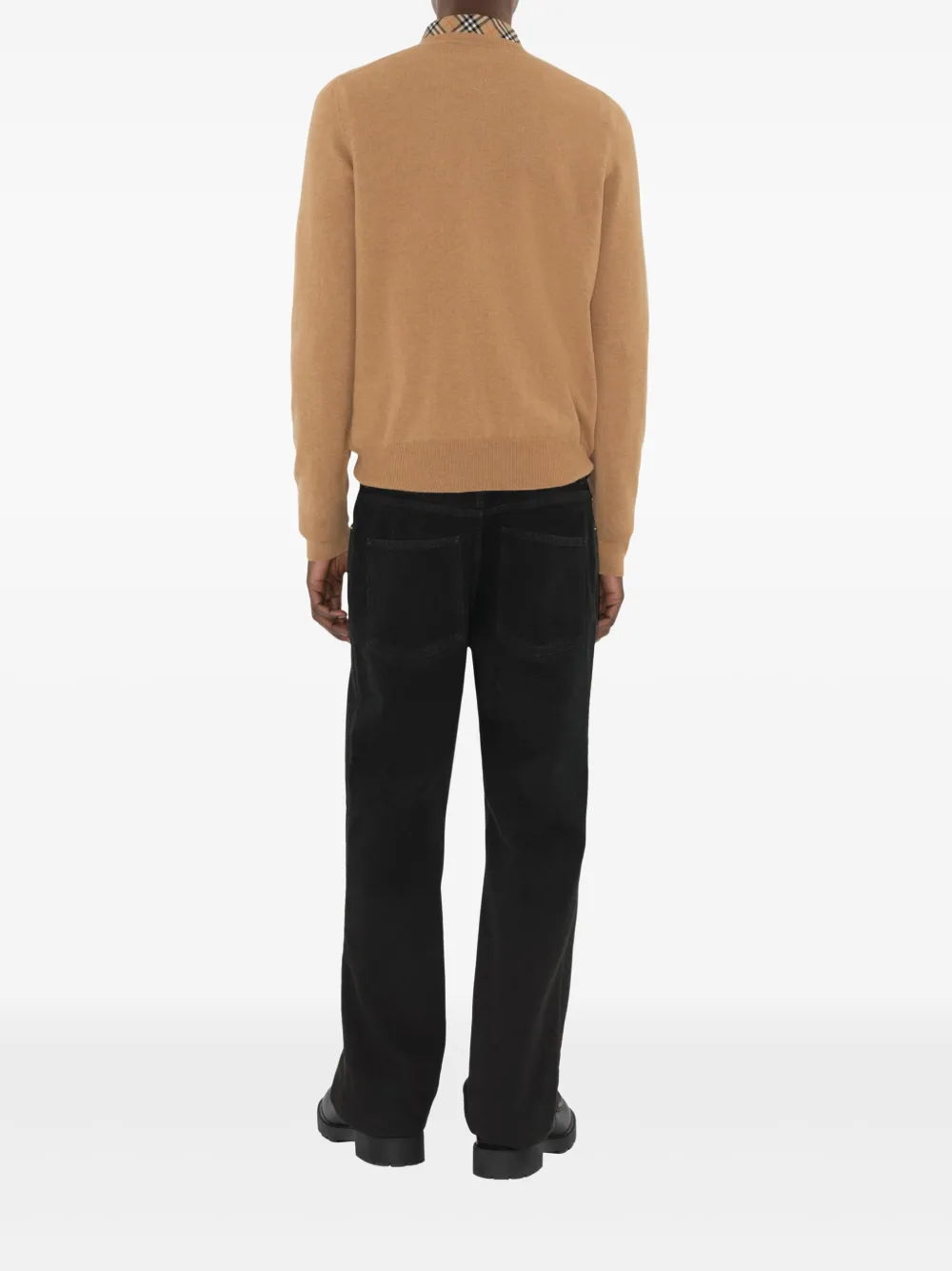 Burberry Trui met ronde hals Bruin