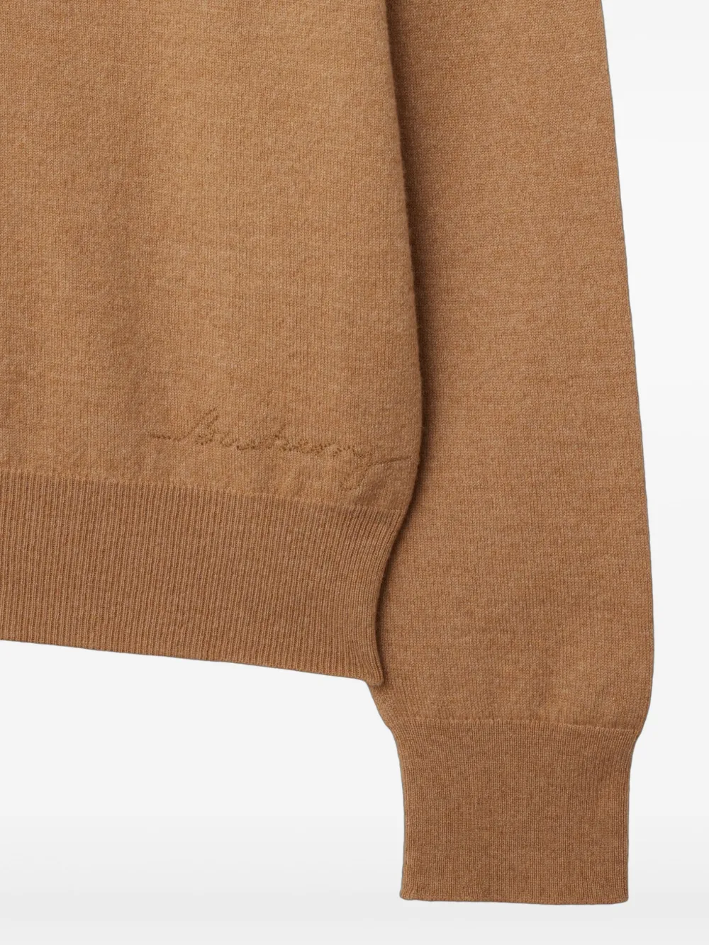 Burberry Trui met ronde hals Bruin