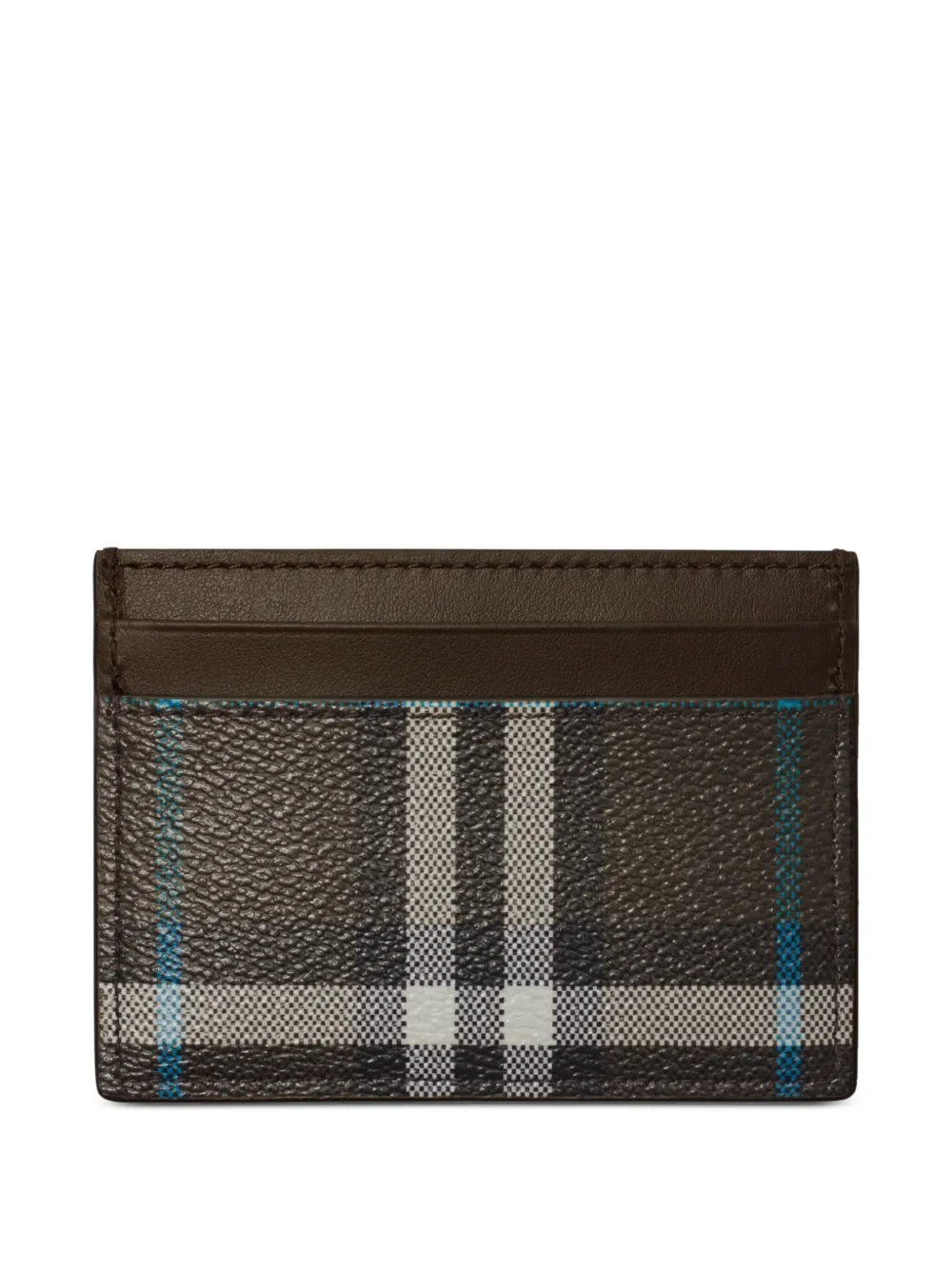 Burberry checkered cardholder - Groen