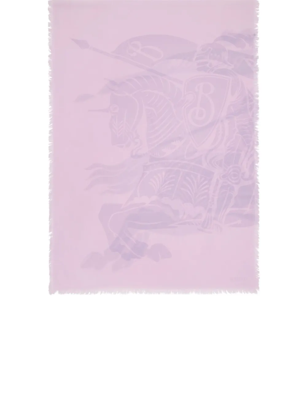 Burberry Wool Scarf In Pink