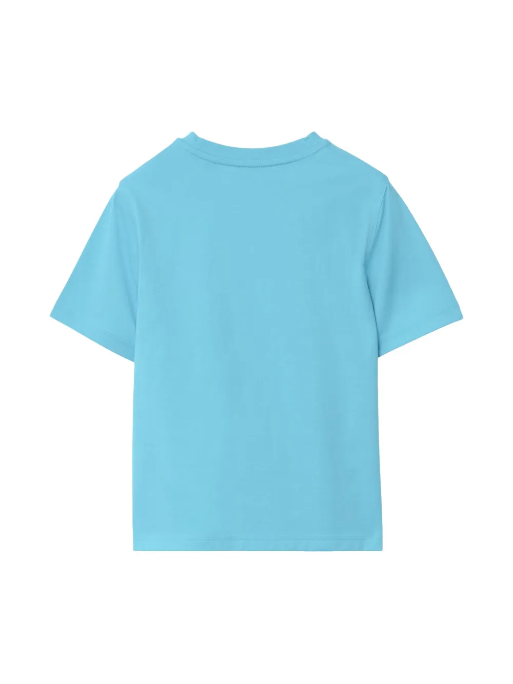 Burberry Kids logo-print T-shirt - Blauw