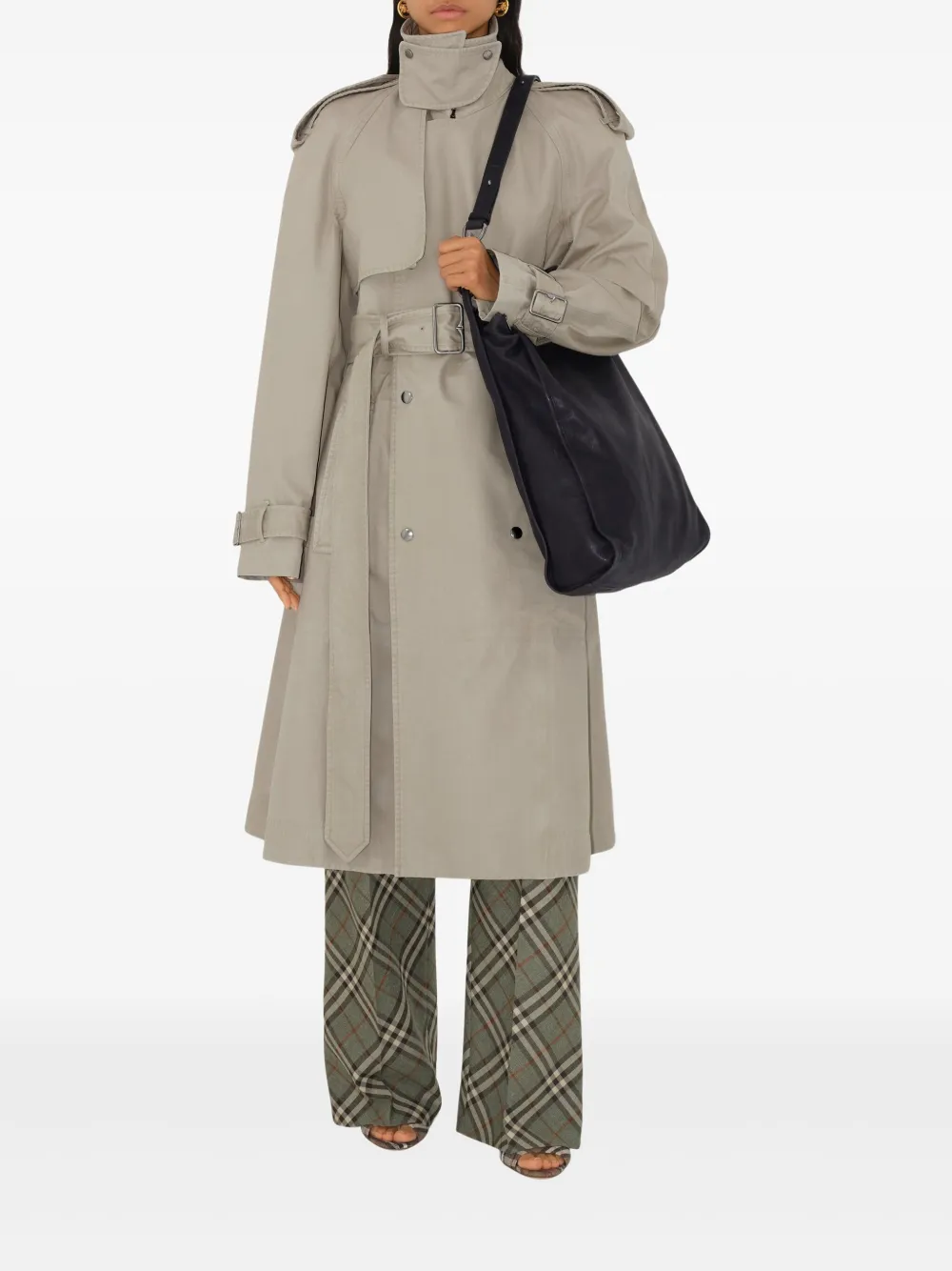 Burberry Shield Twin kleine schoudertas - Blauw