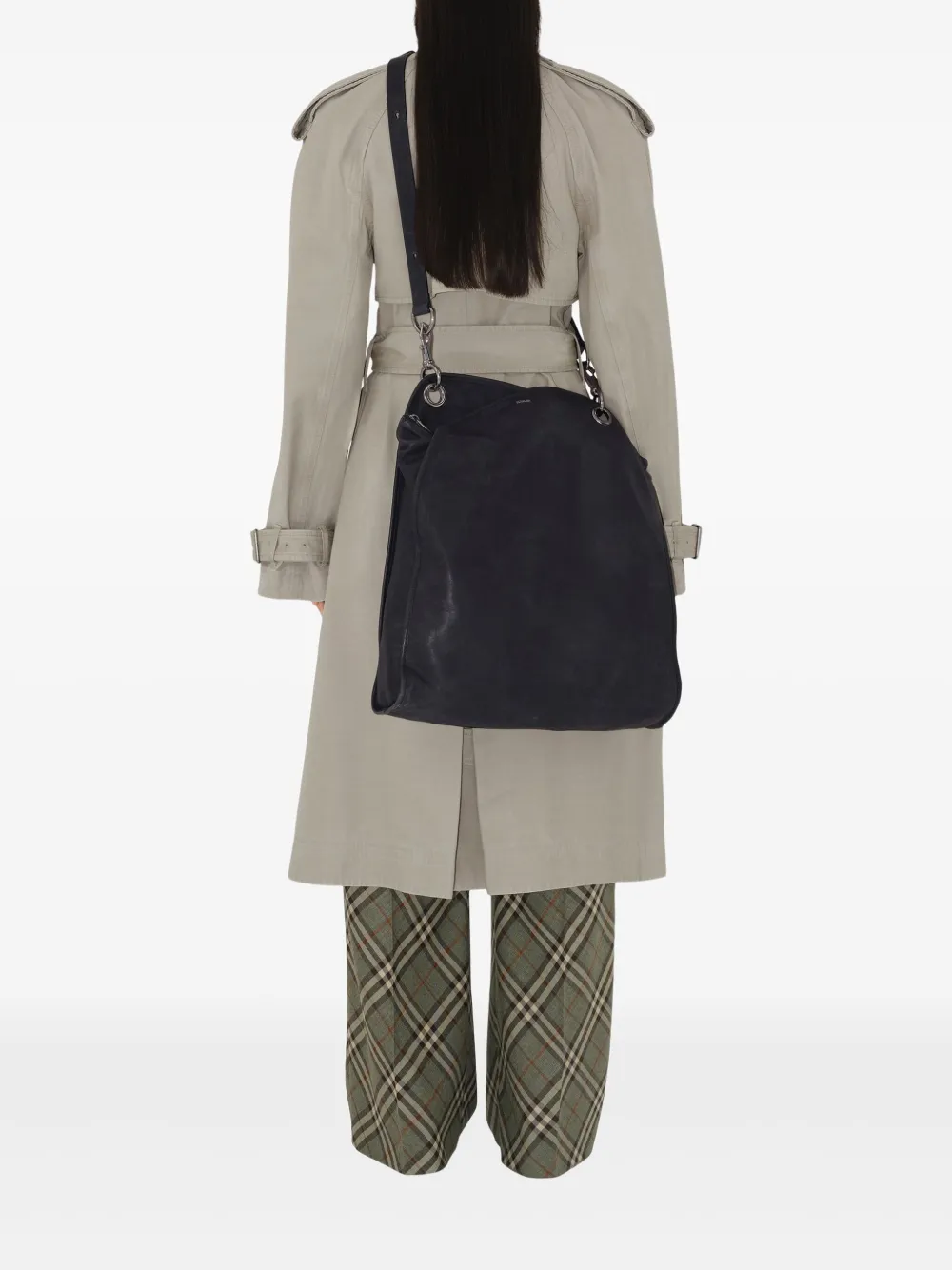 Burberry Shield Twin kleine schoudertas Blauw