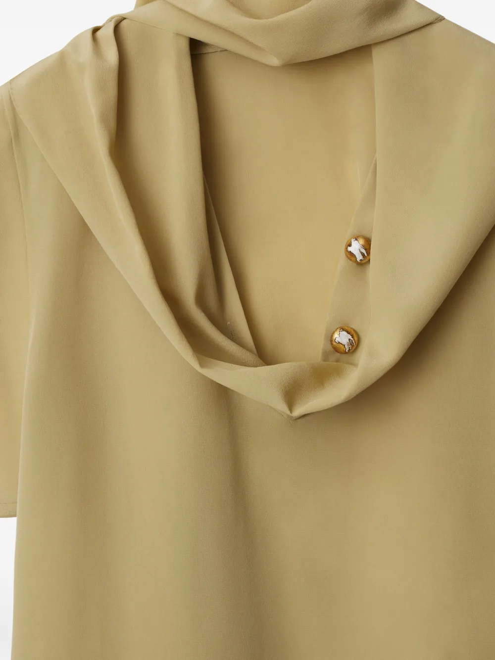 Burberry Zijden top Beige