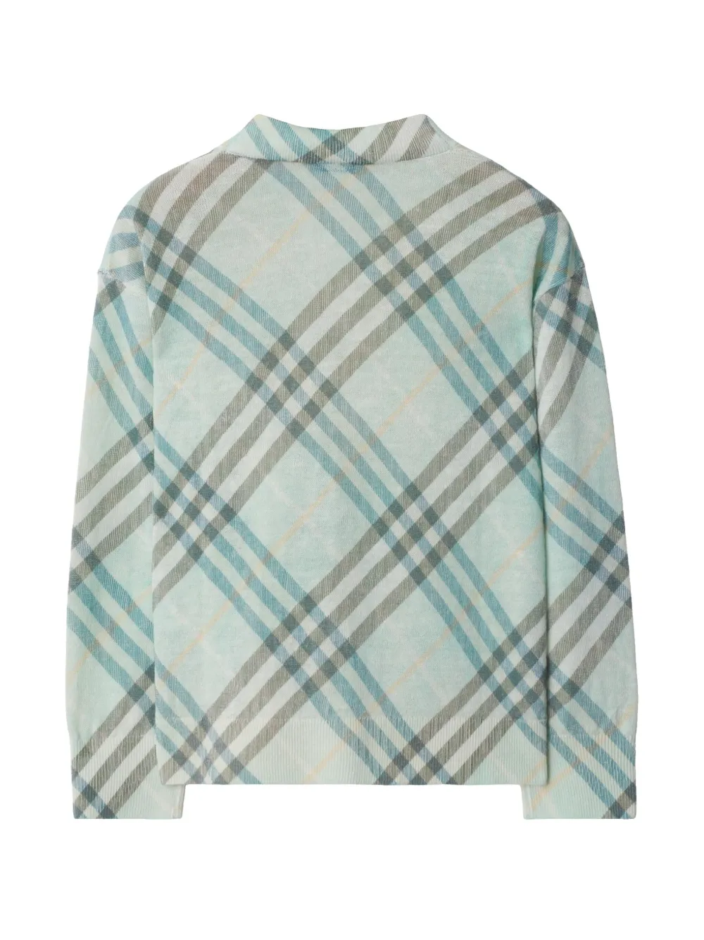 Burberry Kids check pattern cardigan | Boys Cardigans | Image 2