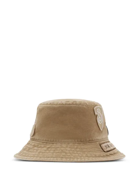 Burberry gorro de pescador con placa