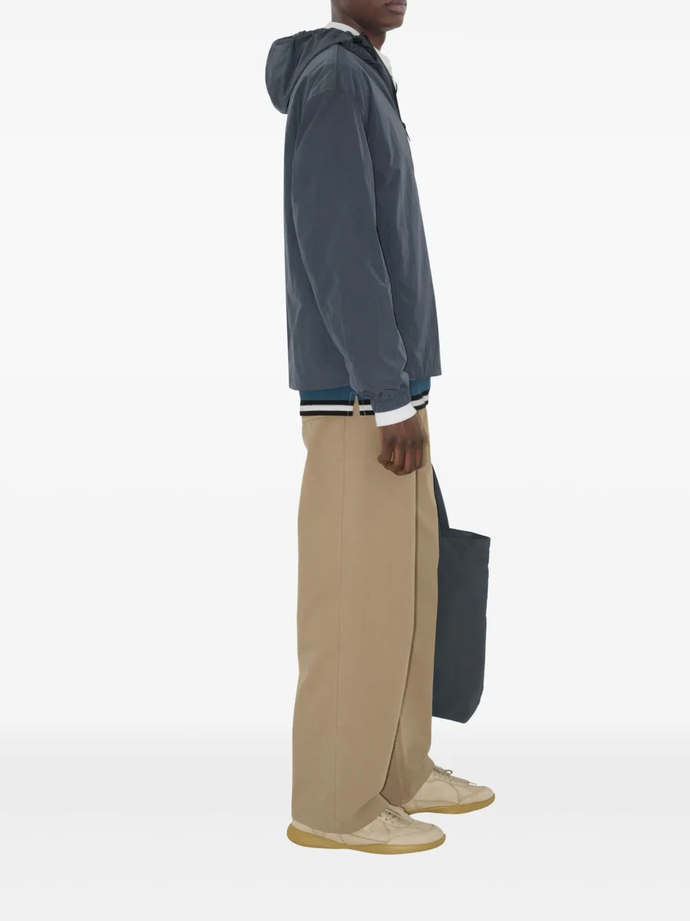 Burberry Jack met capuchon Grijs