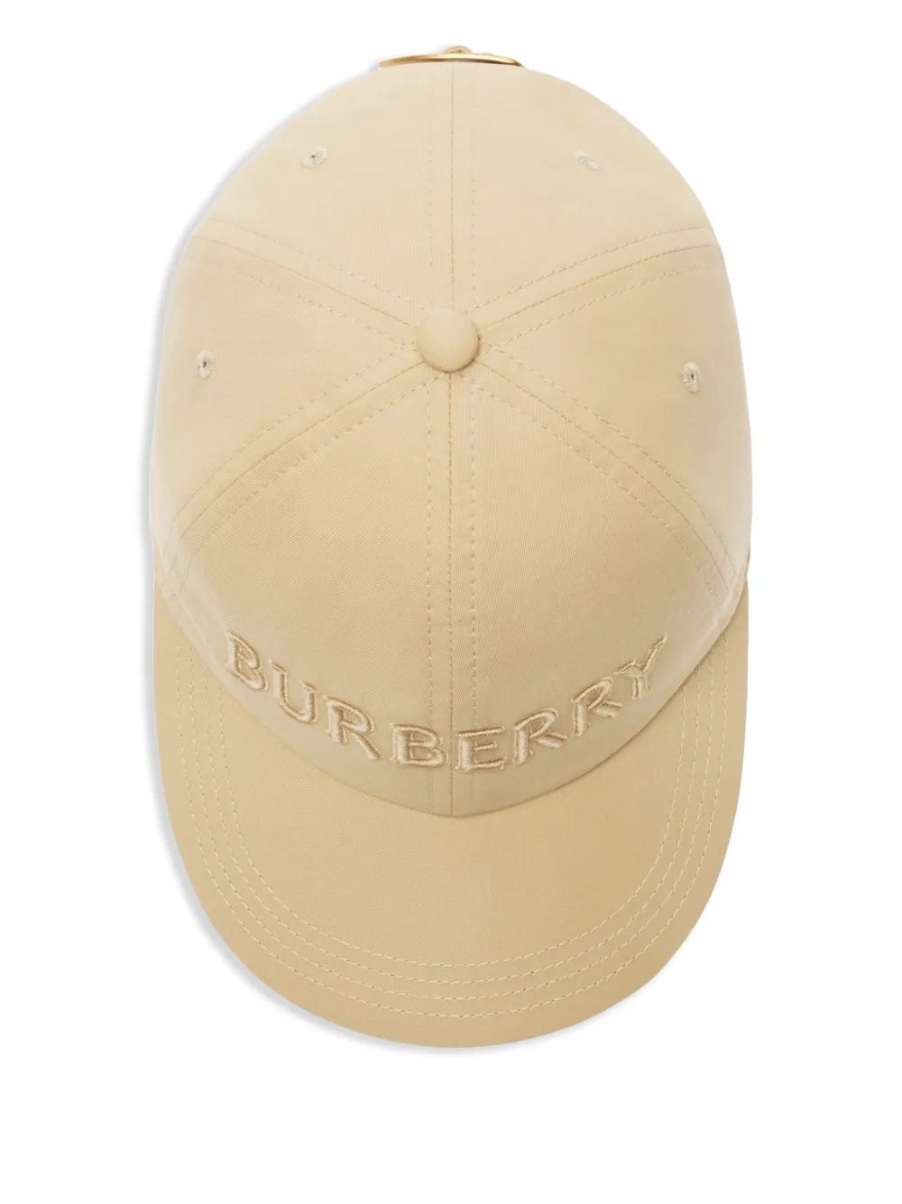 Burberry Gabardine honkbalpet Beige