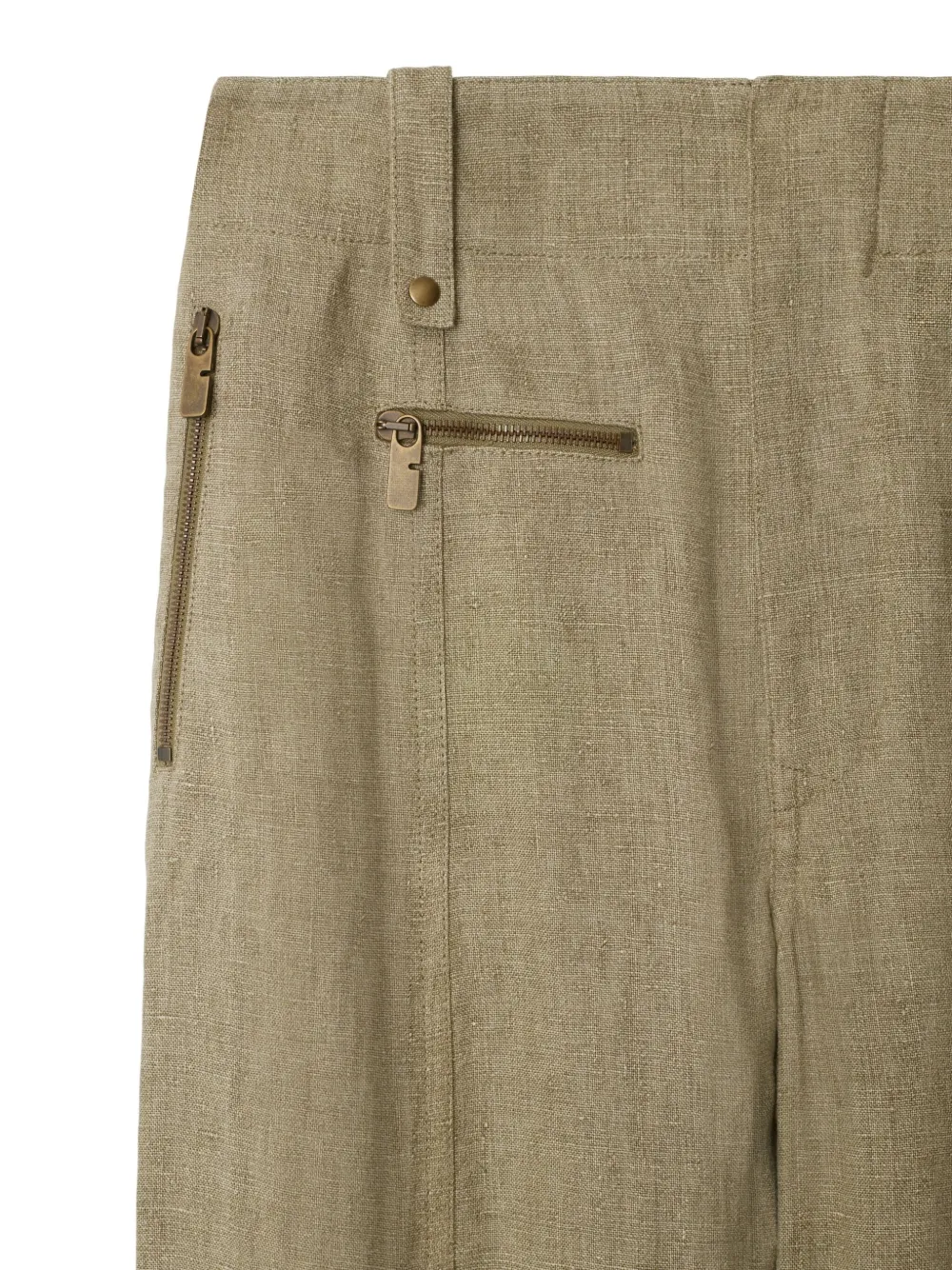 Burberry Linnen broek Beige