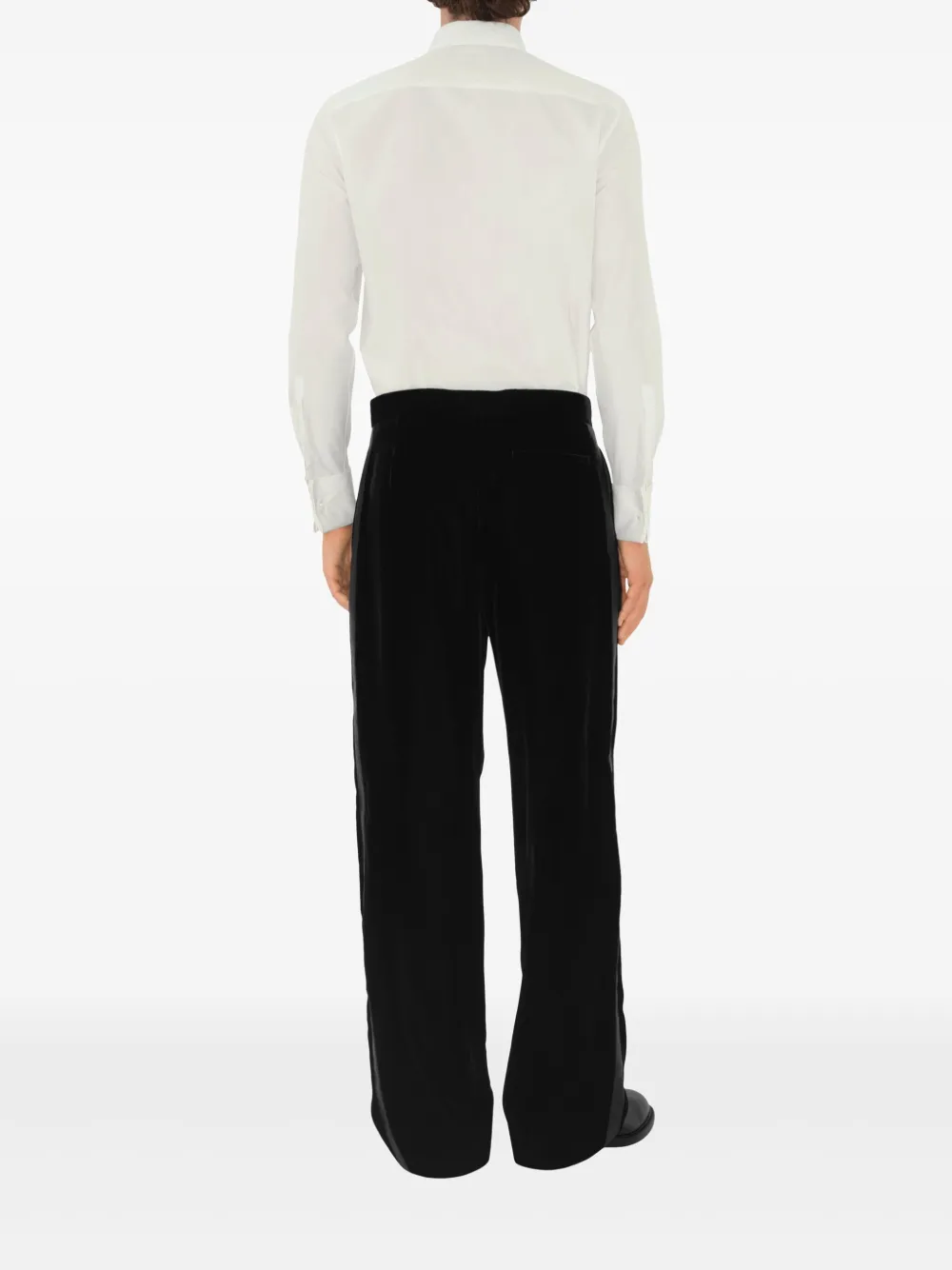 Burberry Fluwelen broek Zwart