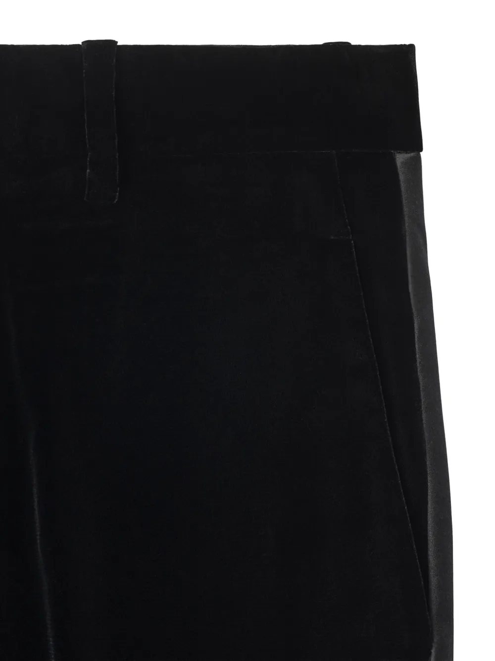 Burberry Fluwelen broek Zwart