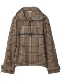 Burberry checked hoodie - Neutrals