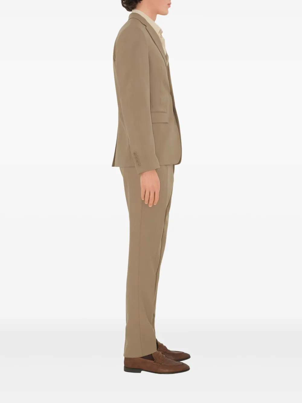 Burberry Wollen broek Beige