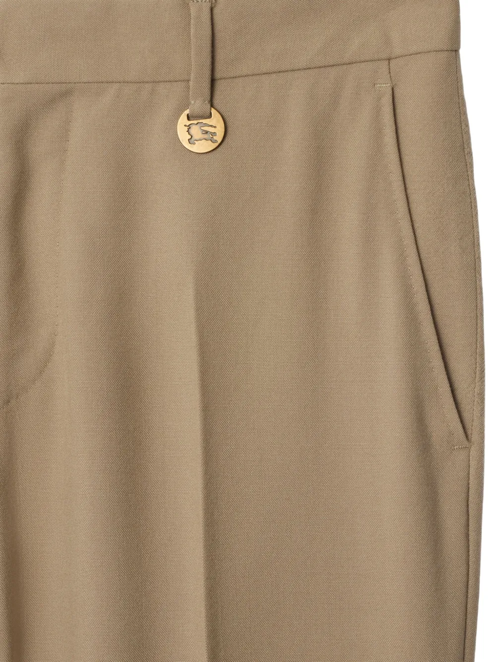 Burberry Wollen broek Beige