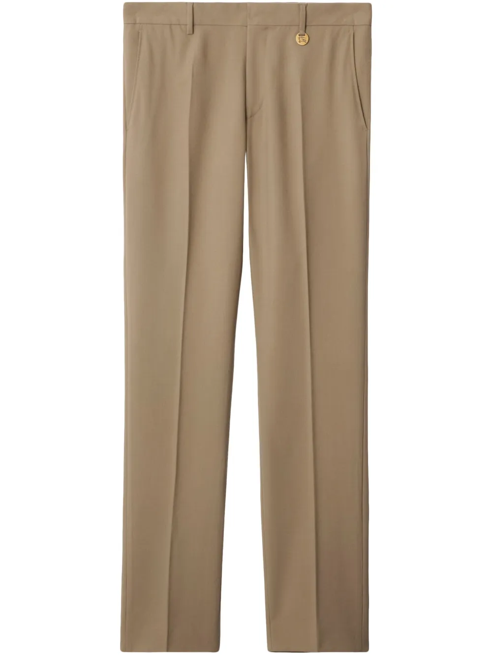 Burberry Wollen broek Beige