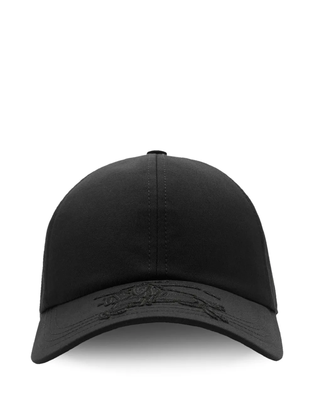 Burberry cotton baseball cap – Black Burberry cotton baseball cap – Black