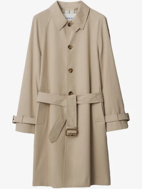 Burberry buttoned trench coat