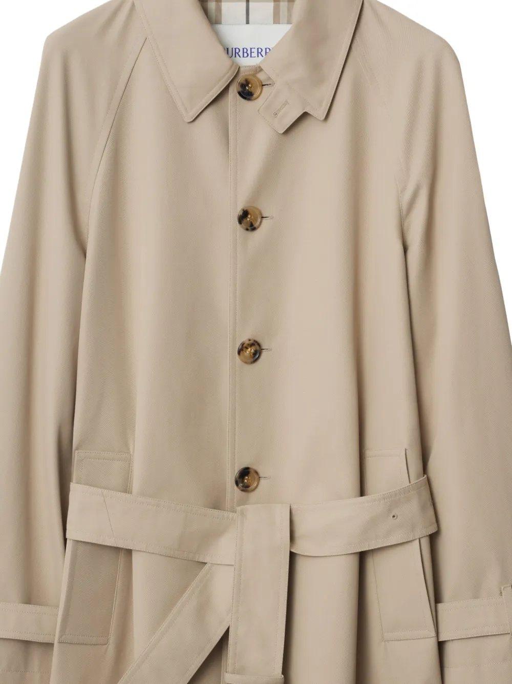 Burberry long-length trench coat - Beige