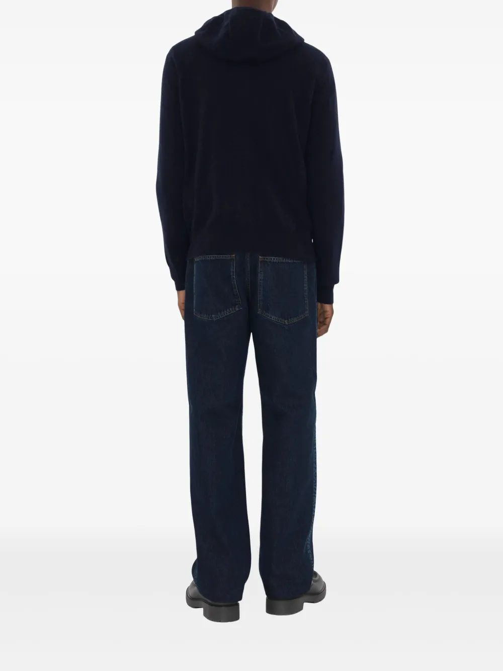 Burberry Gebreide hoodie Blauw