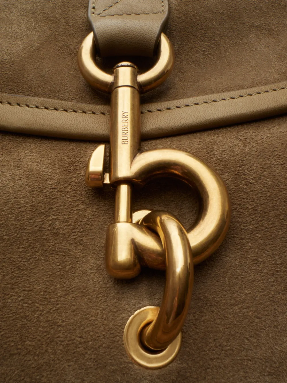 Burberry B Dog Clip crossbodytas Beige