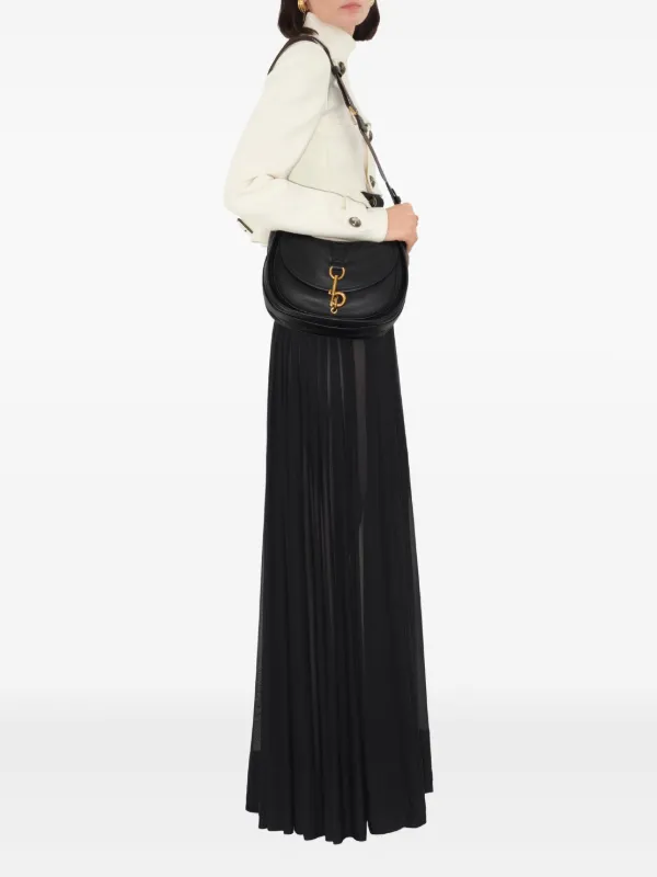 Burberry プリーツ マキシスカート | ブラック | FARFETCH JP
