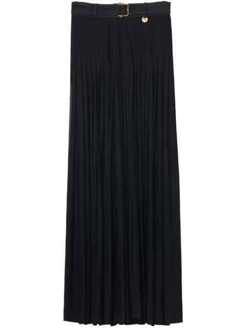 Burberry pleated maxi skirt 