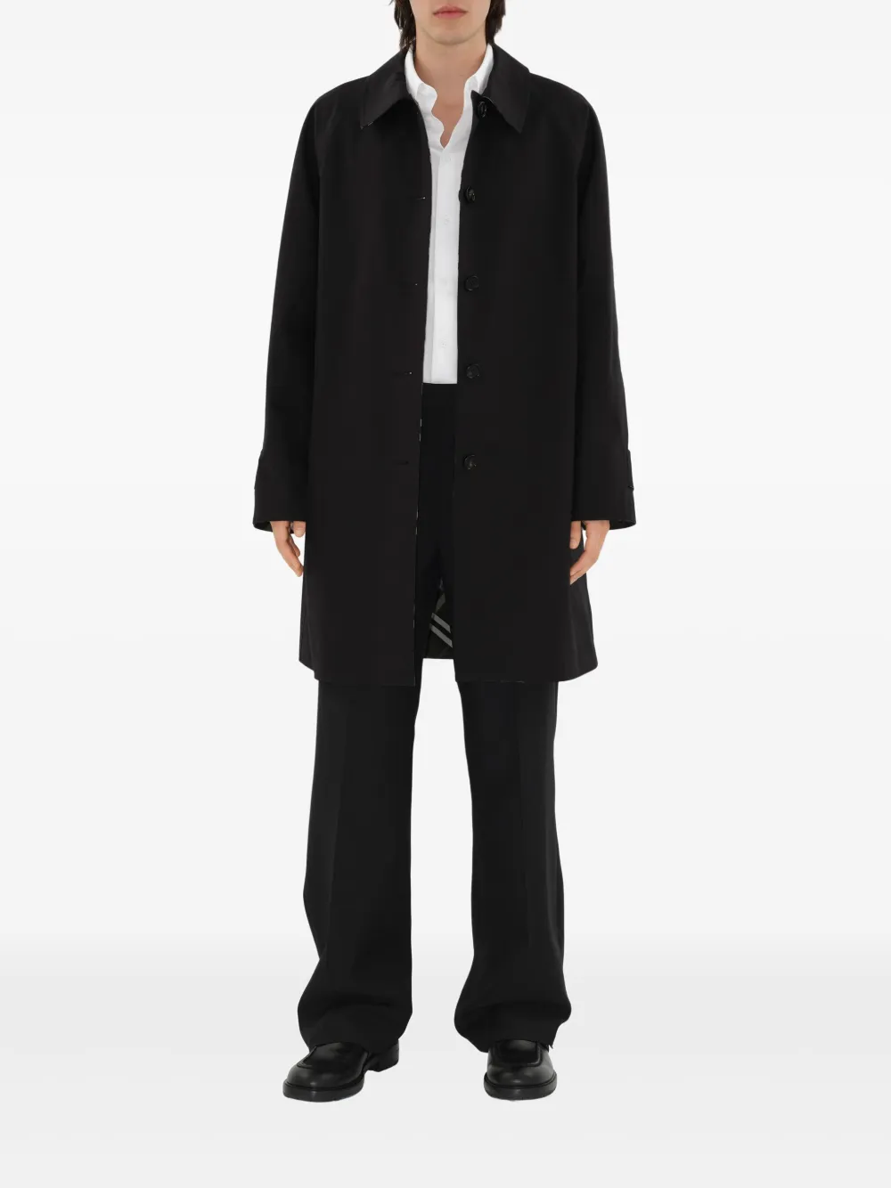 Burberry Omkeerbare trenchcoat Zwart
