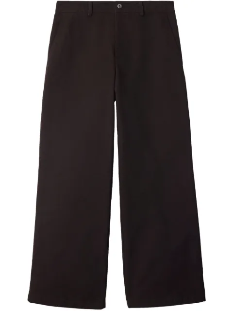 Burberry pantalones chinos anchos