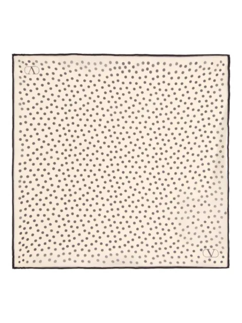 Valentino Garavani chez silk scarf WEX002XFR - 0