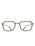 Mykita Lauri geometric-frame glasses - Green