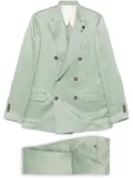 Lardini double-breasted suit - Green