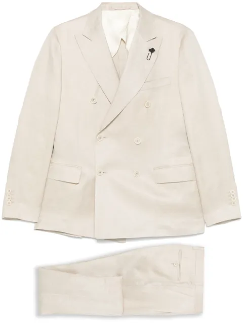 Lardini double-breasted suit