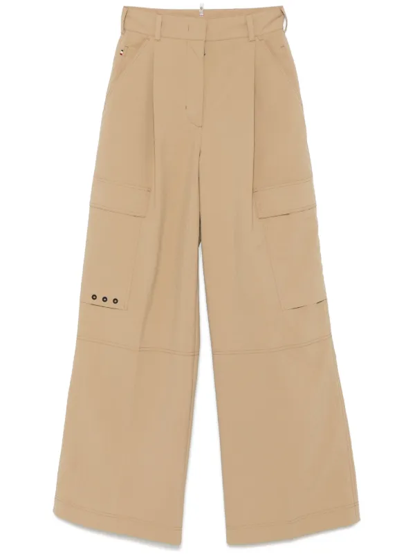 Moncler Grenoble Pleat-detail Trousers in Neutrals